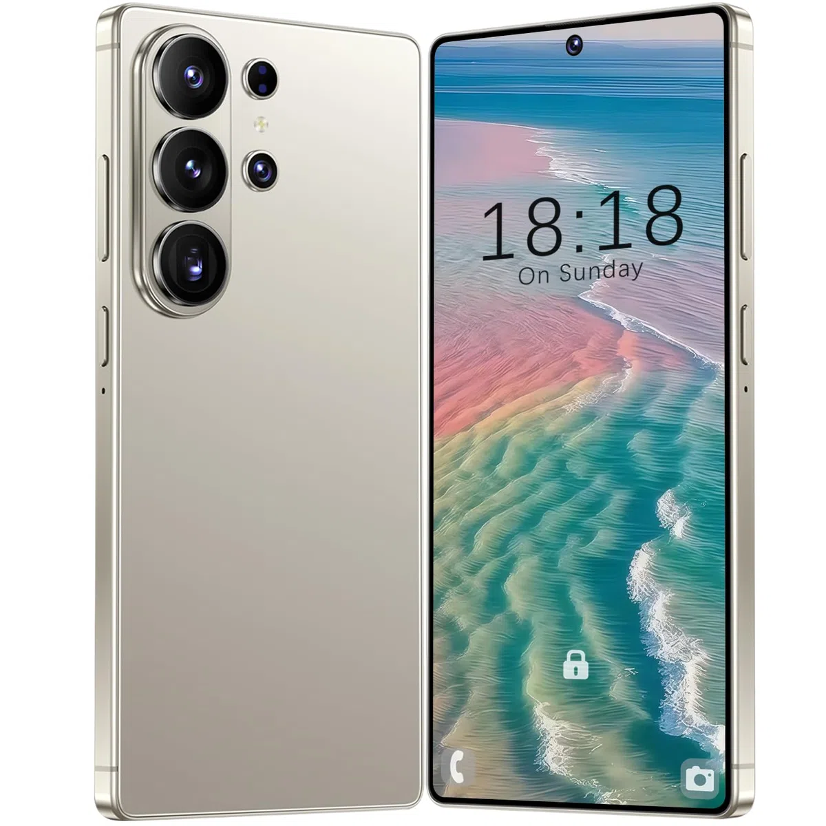 5G Smartphone 8+256GB, 6.9" HD, 6000mAh, 21+8MP, Dual SIM