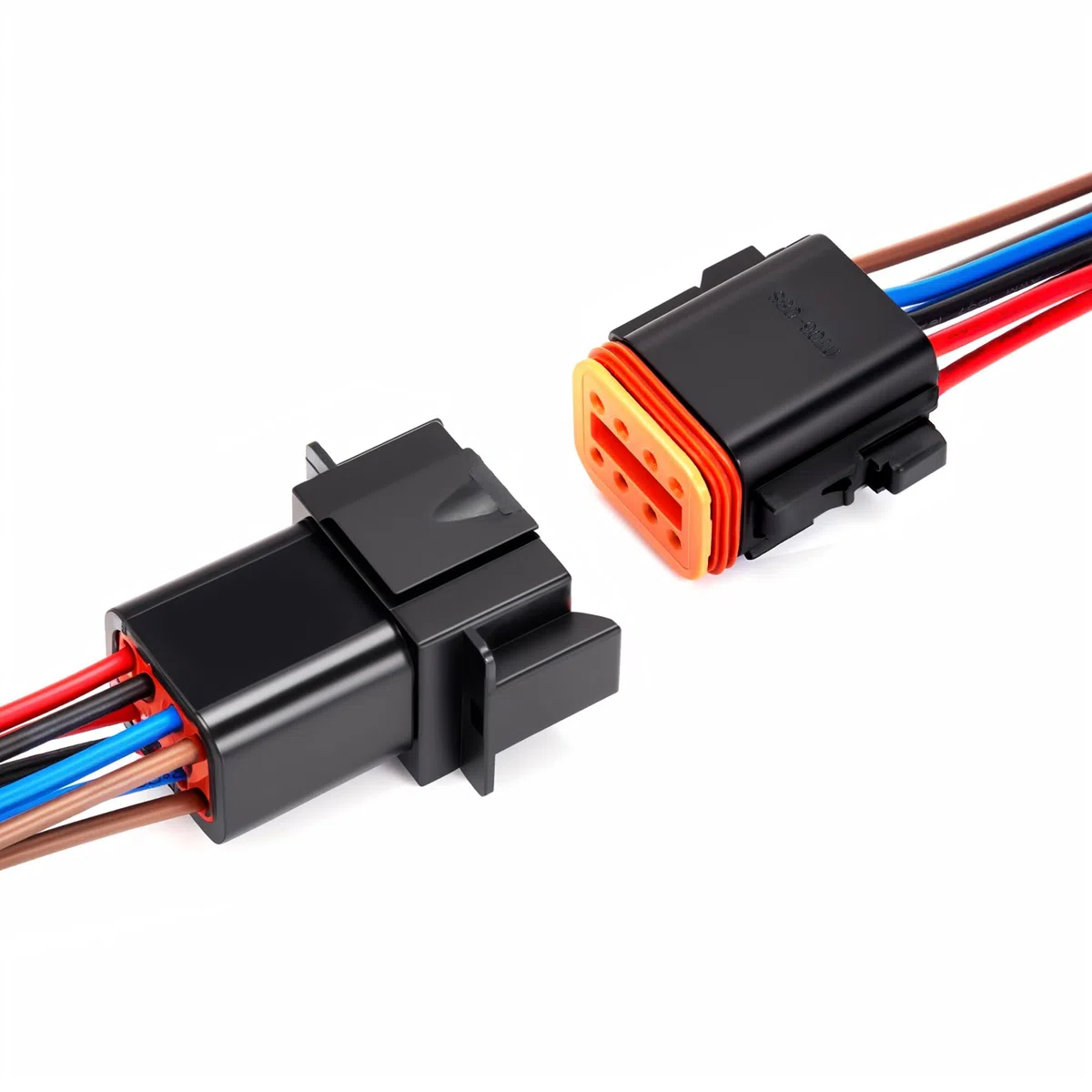 Kabelverbinder, 8-polig, wasserdicht, 16 AWG, 20 cm, für Auto, LKW, Boot und andere Kabelverbindungen