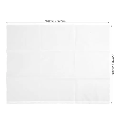 Mikroskop-Staubschutzhülle, Extra Groß, Vollständiger Schutz Für Laborgeräte, Transparentes Pvc, 920 X 720 Mm