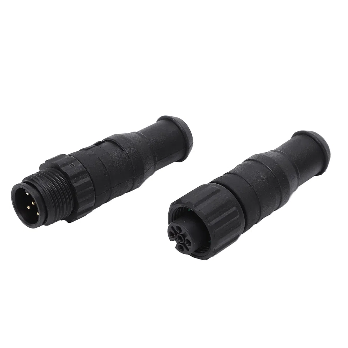 NMEA 2000 Terminator Kit, 2 Stück M12 Männlich Weiblich, 5-Pin IP67 wasserdicht, Abschlusswiderstand für Lowrance, Simrad, B&G, Navico, Marine Netzwerke