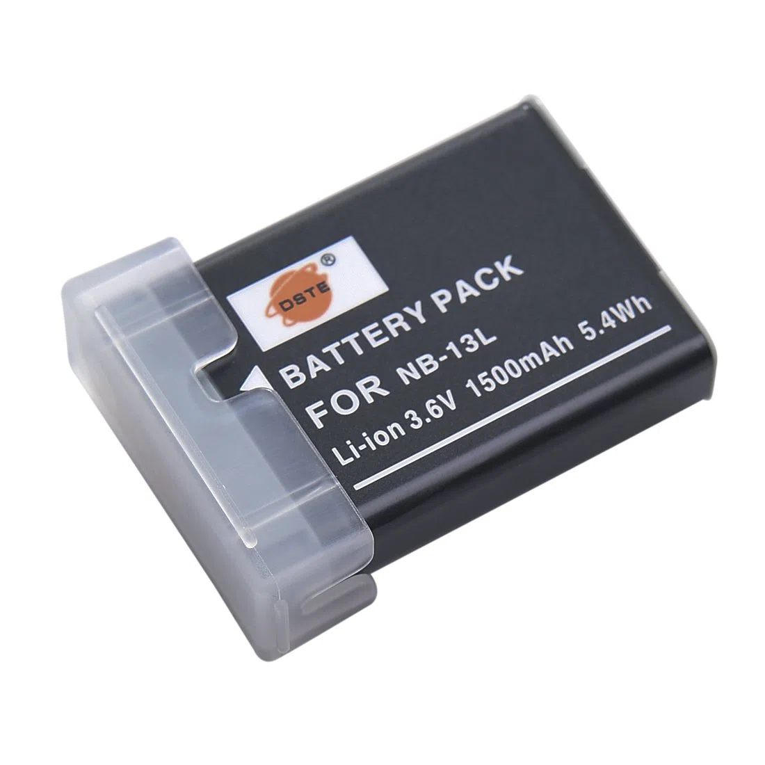 DSTE NB-13L Ersatz Batterie Akku 1500mAh 3.6V Kompatibel für Canon PowerShot SX620,SX720,SX730,SX740,G1 X Mark III,G5 X,G5 X Mark II,G7 X Mark III, G9 X,G9 X Mark II