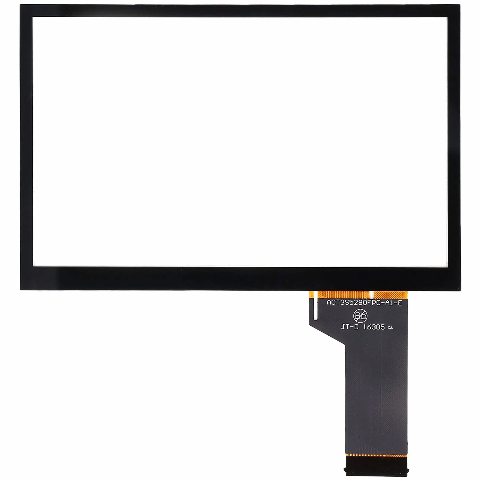 TDO‑WVGA0633F00039, Präzise, ​​langlebig, einfache Installation, Auto-LCD-Touchscreen-Digitalisierer, Ersatz für MIB für Automobile