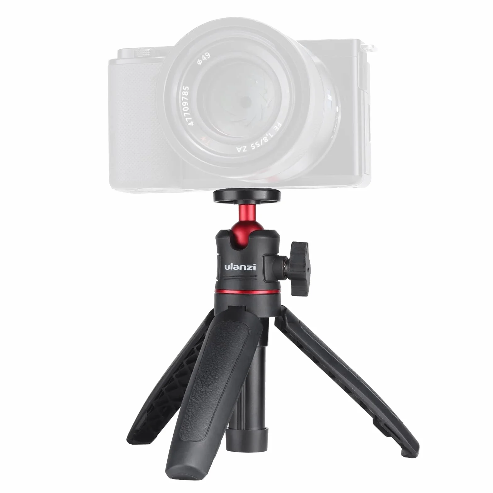 ULANZI MT-08 Kompaktes Reisestativ, tragbar, Mini-Stativ, mit 1/4-Zoll-Schraube, kleines Stativ kompatibel mit Sony ZV1/ RX100 VII/ RX1R II, Canon G7X Mark, Fujifilm X100V, Leica Q2