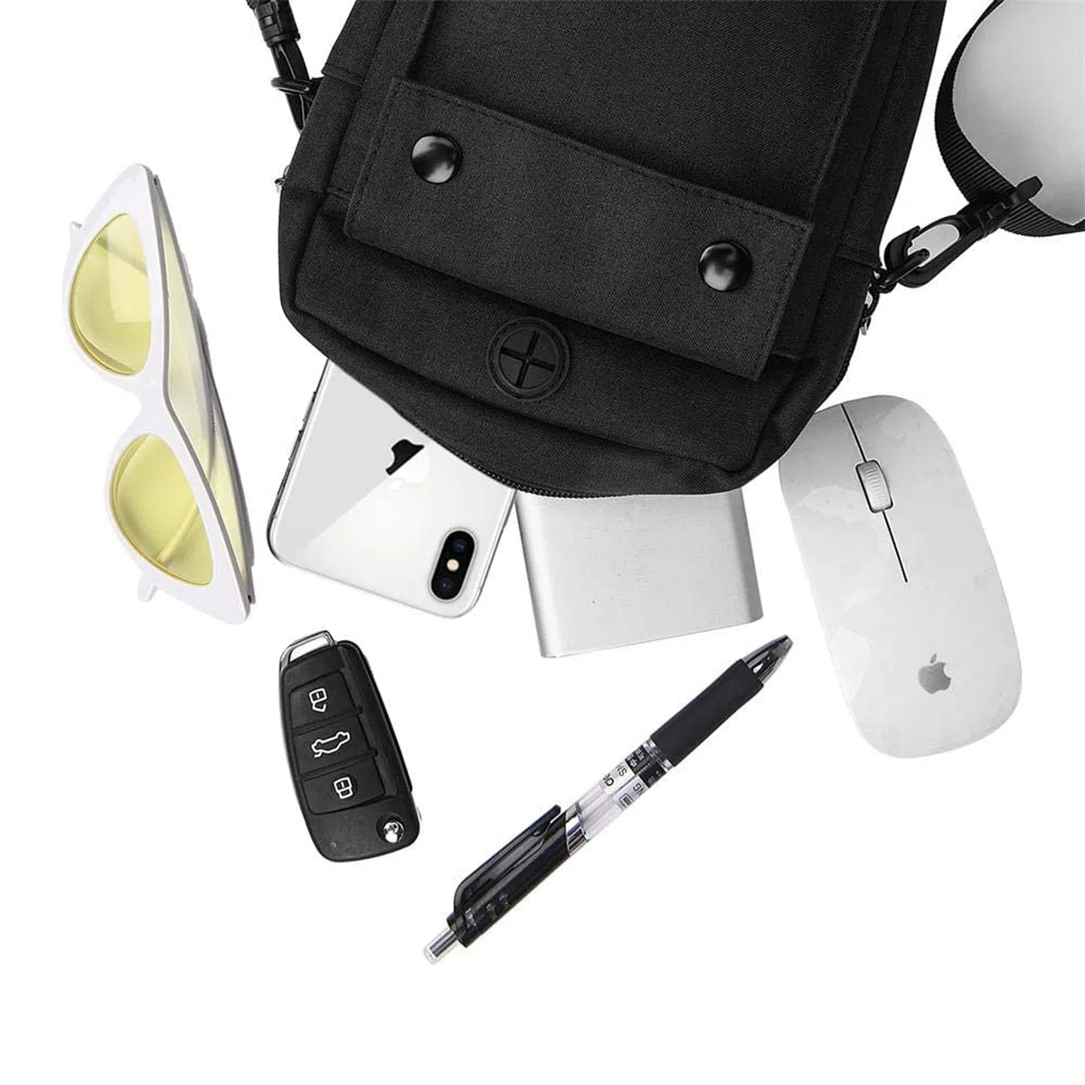 Tragbare CD Player Tasche,CCHKFEI Wasserdicht DVD Laufwerk Tasche Handtasche Multipurpose CD Player Fall Mini Umhängetasche Große Kapazität CD Player Tasche Passend für CD Player