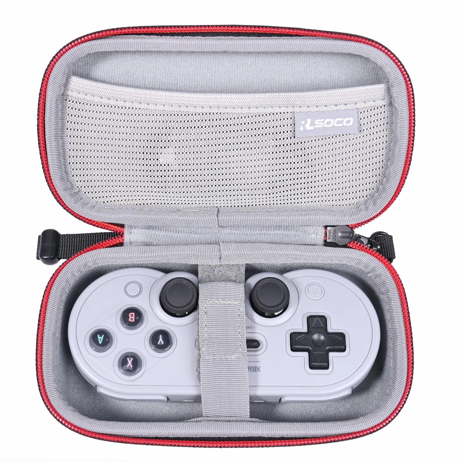 RLSOCO Tasche für 8Bitdo Micro/M30/SN30 PRO Bluetooth Gamepad Controller & für GENKI x 8BitDo PocketPro Bluetooth Controller (Nur Tasche)