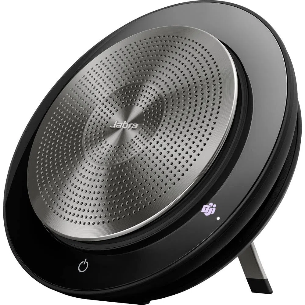 Jabra Speak 750 Speaker Phone - Microsoft Teams Certified Portable Conference Speaker with Bluetooth Adapter and USB - Connect with Laptops, Smartphones and Tablets