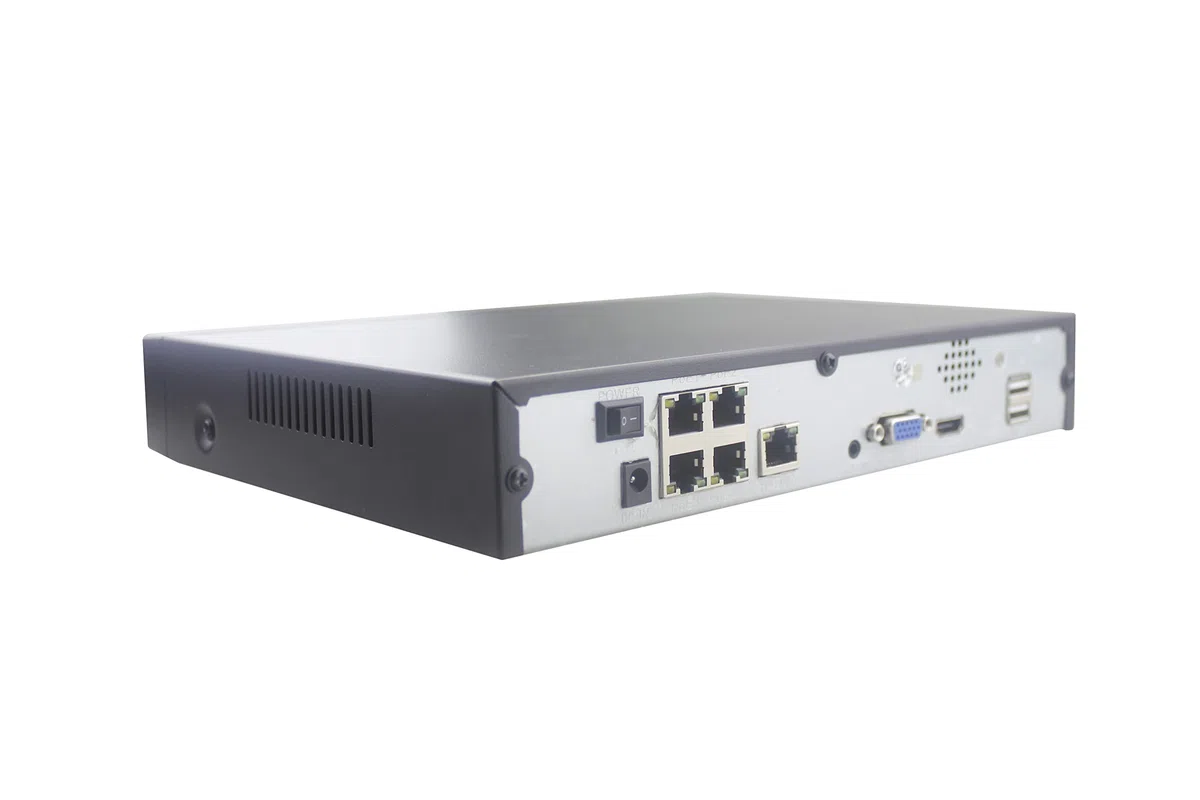 NVR 8CH 1944P-H265 5.0MP met Ingebouwde Switch 4 uitgangen POE