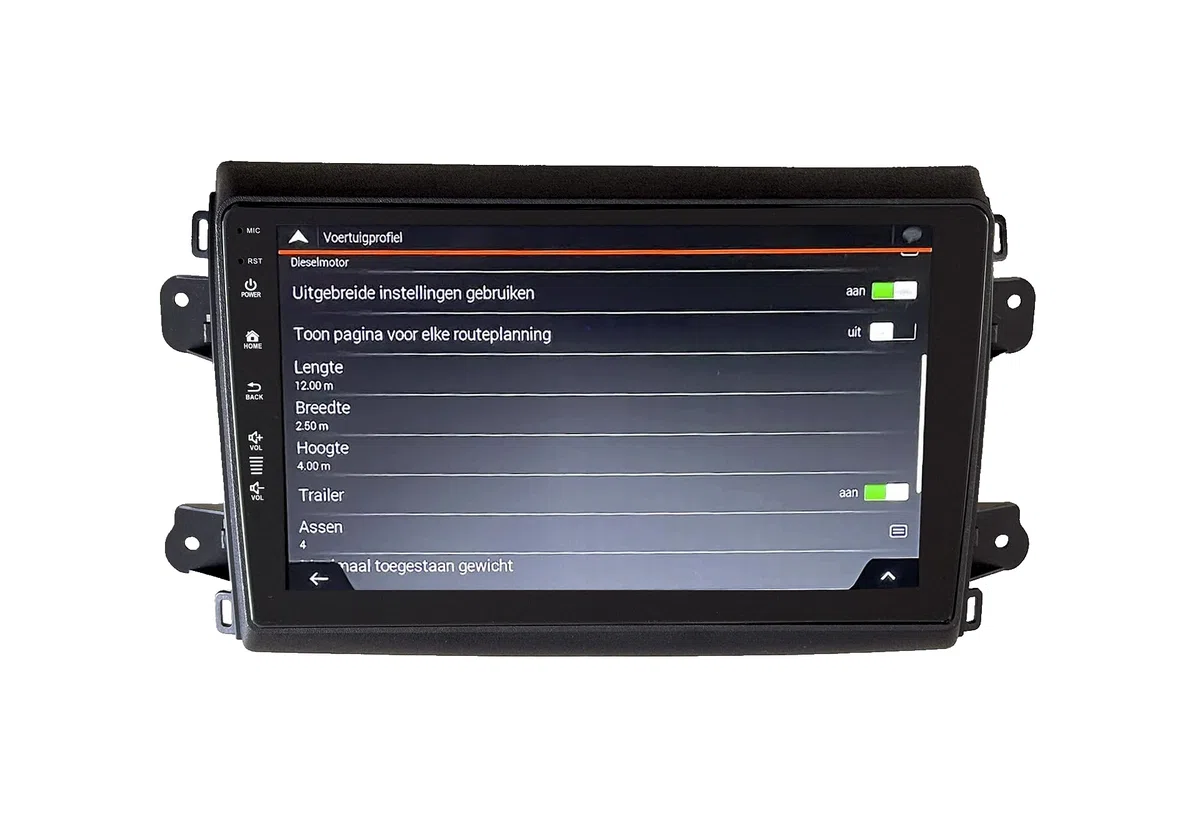 FD-9000-F8 9" Navi für FIAT Ducato Wohnmobile (ab 2021) – Camper Navigation, DAB+ Radio, CarPlay & Android Auto, Stellplatz-Apps, Europa-Karten