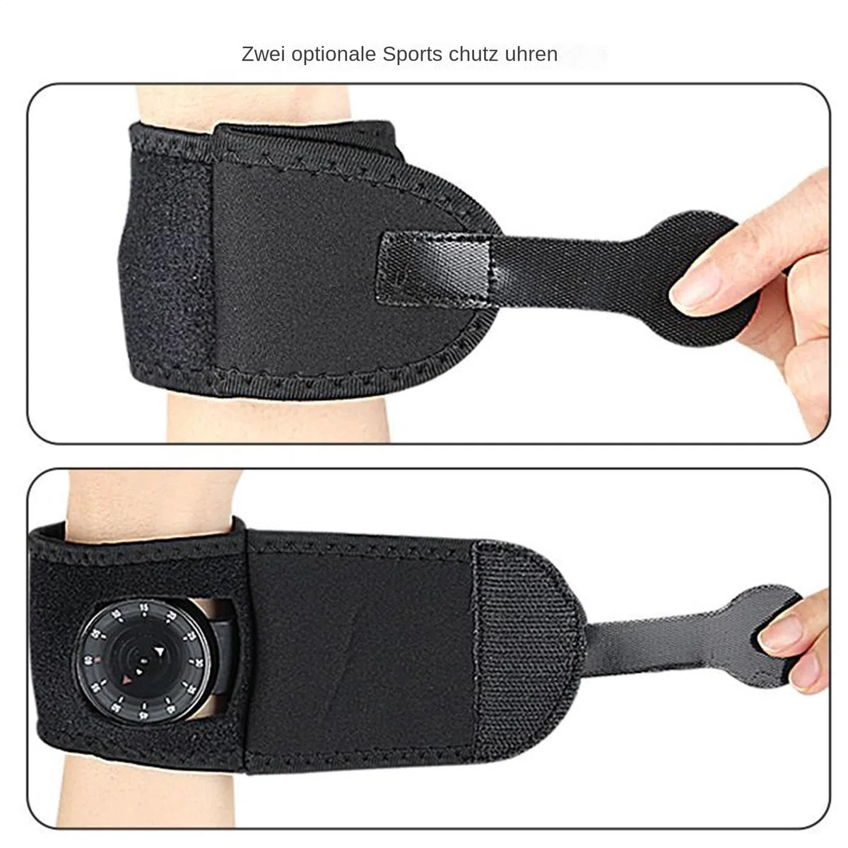 Schutzband Für Smartwatch | Uhrenarmband Schutz - Mit Integrierter Polsterstruktur Wetterfestes Sportarmband Für Laufen Fitness Und Arbeit