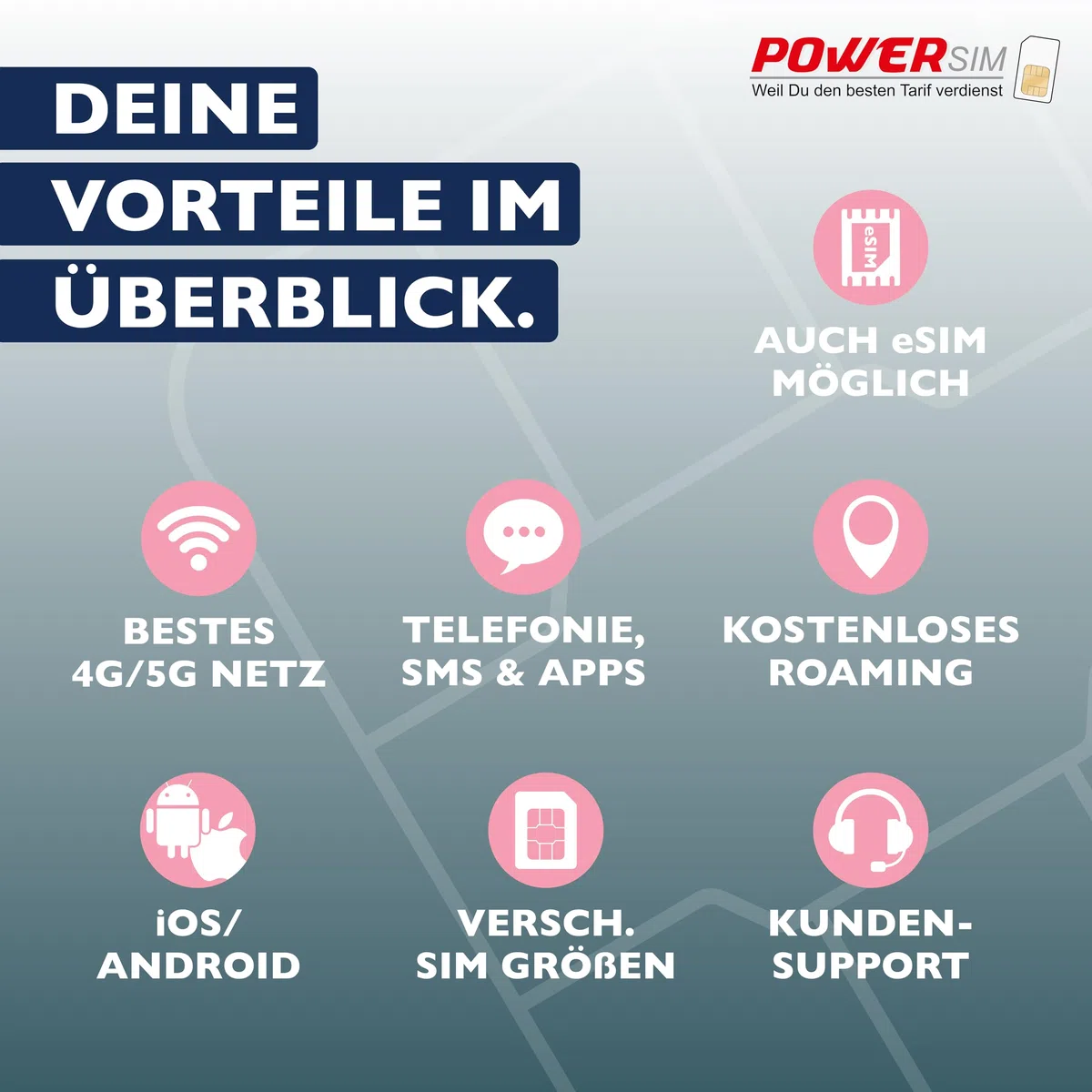 T-Mobile USA Kanada Mexico Reise SIM vom Power Sim Shop (30 Tage)