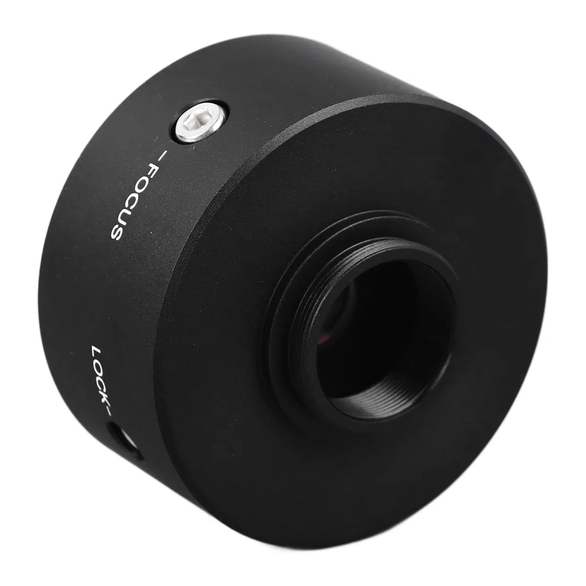Keenso Mikroskop C-Mount Adapter, 0,5X Vergrößerung für Mikroskop