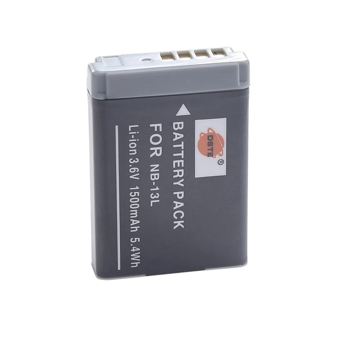 DSTE NB-13L Ersatz Batterie Akku 1500mAh 3.6V Kompatibel für Canon PowerShot SX620,SX720,SX730,SX740,G1 X Mark III,G5 X,G5 X Mark II,G7 X Mark III, G9 X,G9 X Mark II