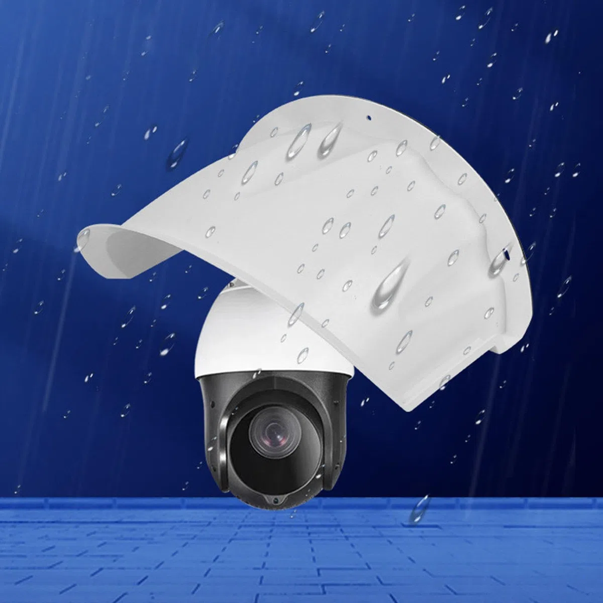 Kamera Wetterschutz Für Ring Stick Up Cam, Outdoor Camera Regenschutz Sonnenschutz Kamera Regen Abdeckung Kappe Abdeckung Wasserdicht Regen Und Schnee Schutzhülle Staub Schutz, Weiß