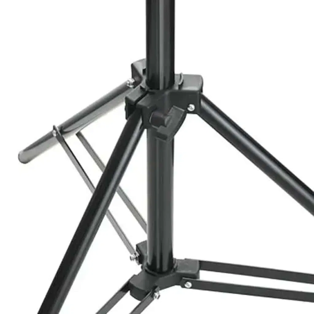 Fotostudio-Set mit Hintergrund 300x300 cm, 2 Tageslichtleuchten 5500K, höhenverstellbare Aluminiumstative, 2 weiße Schirme, Tragetasche, ideal für Porträt