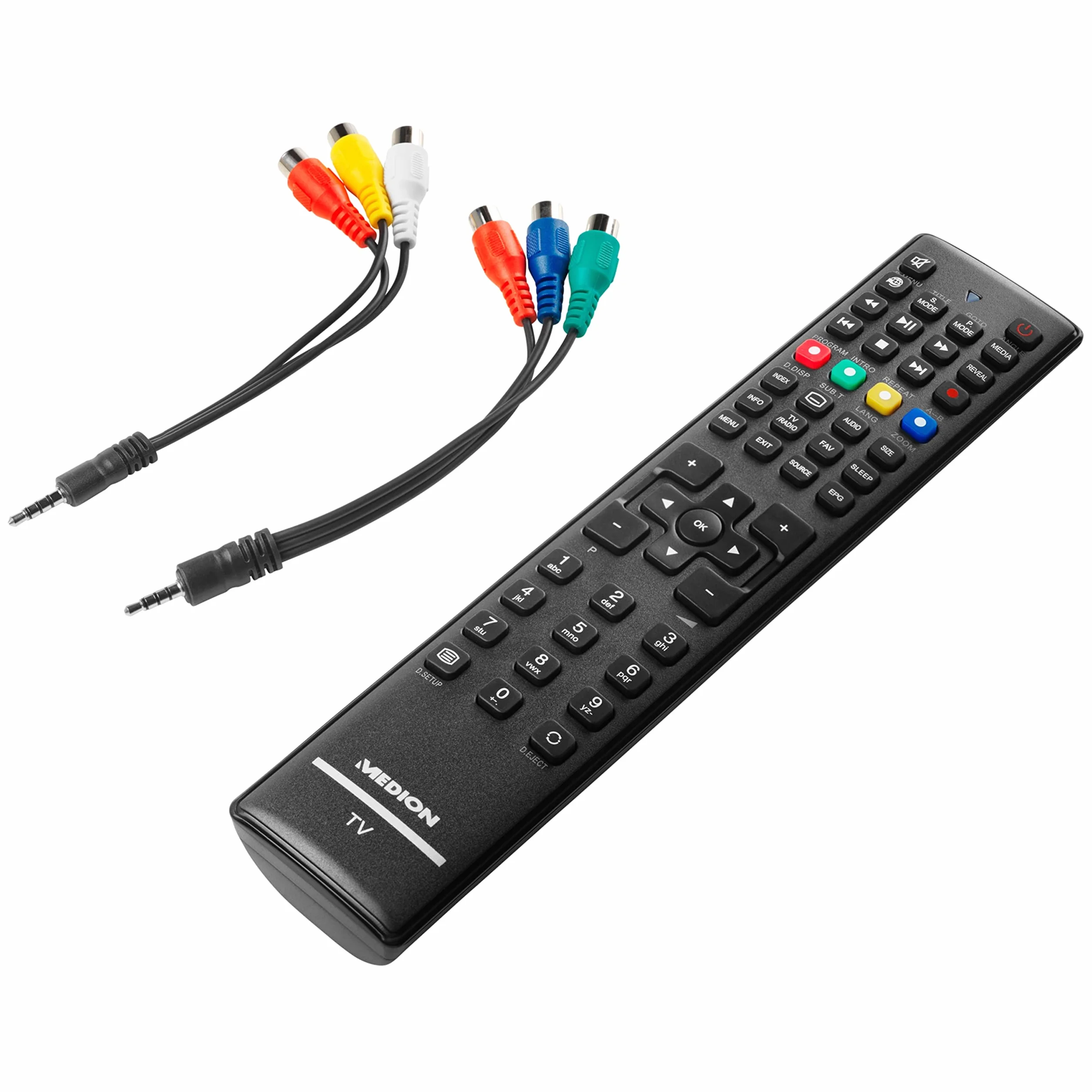 MEDION E11913 (MD 20013) 47 cm (19 Zoll) Fernseher (integrierter DVD-Player, HD Triple Tuner, CI+, 12V KFZ Car-Adapter, Mediaplayer)
