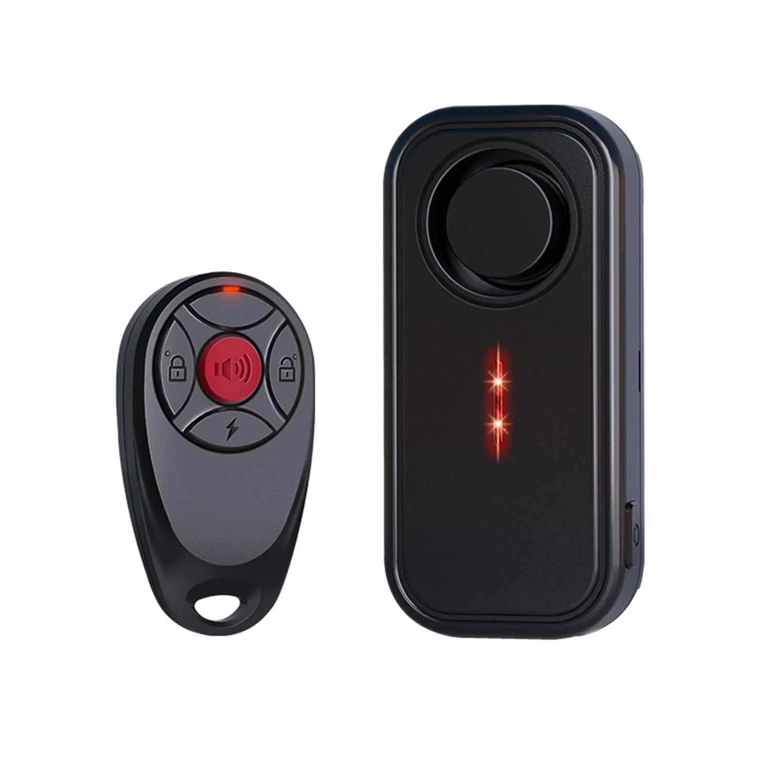 Mengshen 113dB Lauter Anti-Diebstahl-Vibrationsalarm Upgraded Waterproof Bike Alarm für E-Bike Motorrad Auto Anhänger Briefkasten Home Security | Für E-Bike, Motorrad, Auto, Anhänger, Briefkasten, Haussicherheit, 113 dB laut