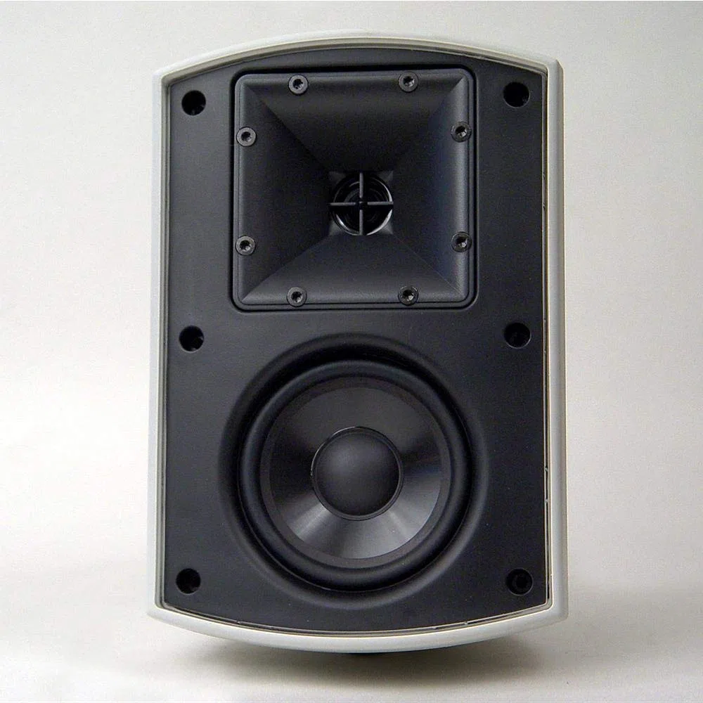 Klipsch AW-400 Lautsprecher für drinnen und draußen, Weiß, 1 Paar