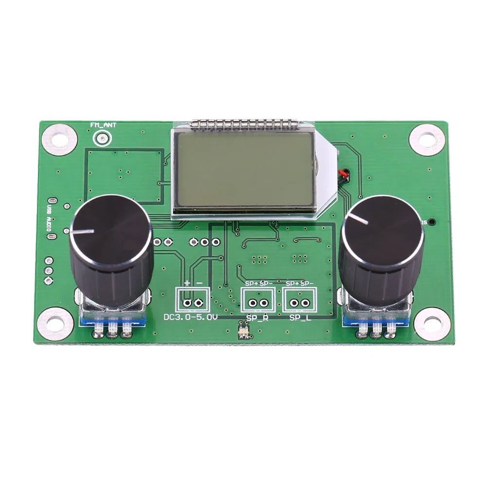 Mini DSP und PLL Digital Stereo FM Radio Funkempfängermodul 87-108 MHz Unterstützt die serielle Anschlusssteuerung