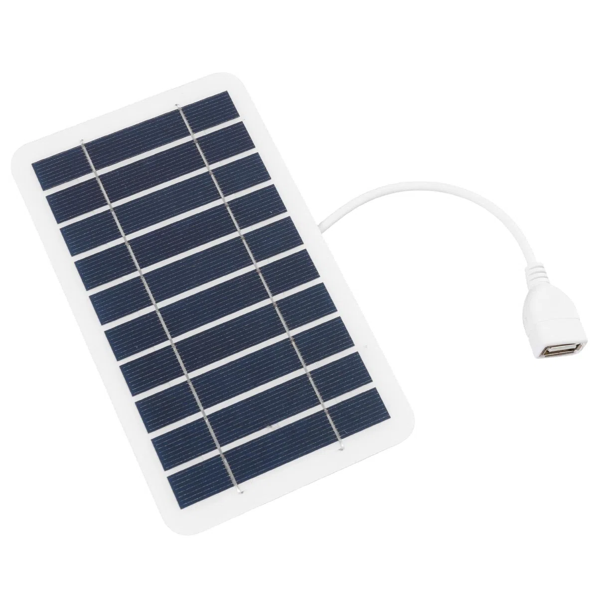 Tragbares 2W Solarpanel mit 5V USB-Anschluss, wasserdicht nach IP65, ideal für Handy, Powerbank, MP3-Player, langlebiges Design für Wandern, Camping und Outdoor-Aktivitäten, Solarpanel