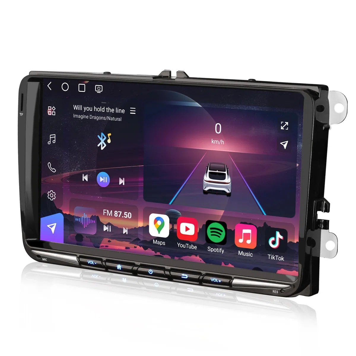 Erisin 9" Android 16 VW Golf 6 Golf 5 Passat Touran T5 Autoradio Bluetooth