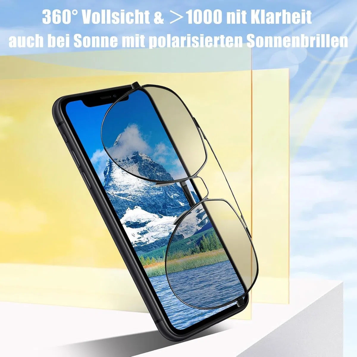 Digi4U Soft OLED Display Ersatz für iPhone 13, 6,1 Zoll Bildschirm